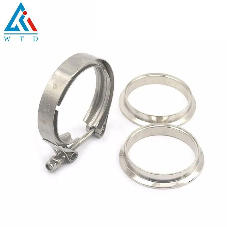 titanium v-band flange clamp